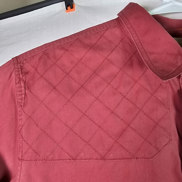 Orvis Mens Button Up Shirt Sz XL Red Longsleeve Casual - Picture 3 of 12